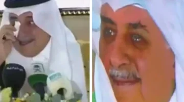 دموع الأمير فهد بن سلطان خلال حفل تخرج طلاب جامعة تبوك