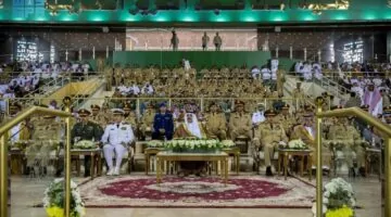 بن عياف يشرف على احتفال تخريج الدفعة الـ83 بكلية الملك عبدالعزيز الحربية