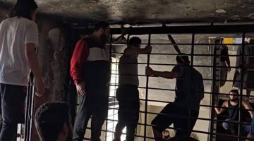 اندلع شغب كبير بين السجناء في أكبر سجن في لبنان!