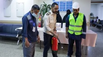 مستشفى النعيرية ينظم احتفالية تدريبية وتوعوية بمناسبة اليوم العالمي للصحة المهنية