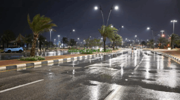 توقعات أمطار غزيرة ورعدية تضرب المدينة المنورة حتى مساء الجمعة