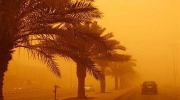 طقس الأربعاء: أتربة مثارة تعم أجزاء من المنطقة الشرقية.