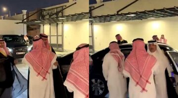 عقد قران الأمير مشهور بن عبدالله بحضور الأمير متعب في أجواء ملكية فاخرة.. شاهد الفيديو!