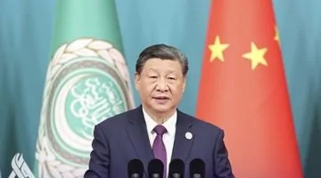 تهنئة الرئيس الصيني للعراق برئاسته القمة العربية الـ34 في بغداد