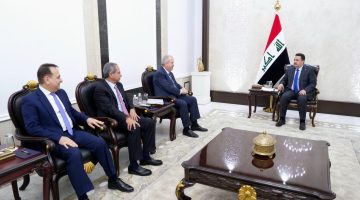 رئيس الوزراء العراقي يؤكد دعم بغداد الثابت لمواجهة أزمات لبنان