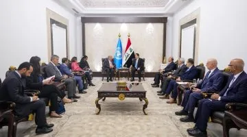 رئيس الوزراء العراقي يمدح زيارة غوتيرش إلى بغداد ومشاركته في القمة العربية