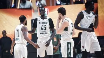 الاتحاد يتجاوز بالهزيمة أمام الجيش الرواندي في سباق البرونزية بـ BAL.. 123-90!